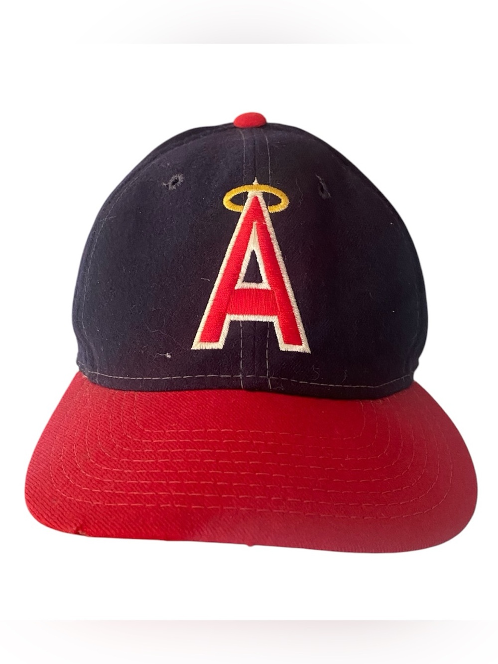 Sports Specialties Anaheim Angels Vintage Fitted Cap Hat Vintage 7 1/4 Wool USA